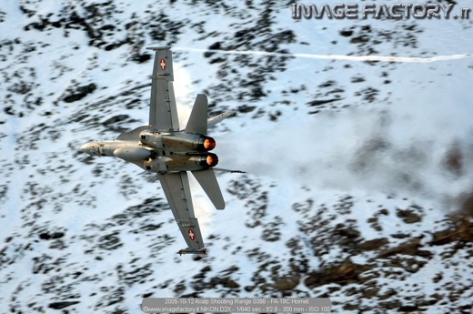 2005-10-12 Axalp Shooting Range 0398 - FA-18C Hornet